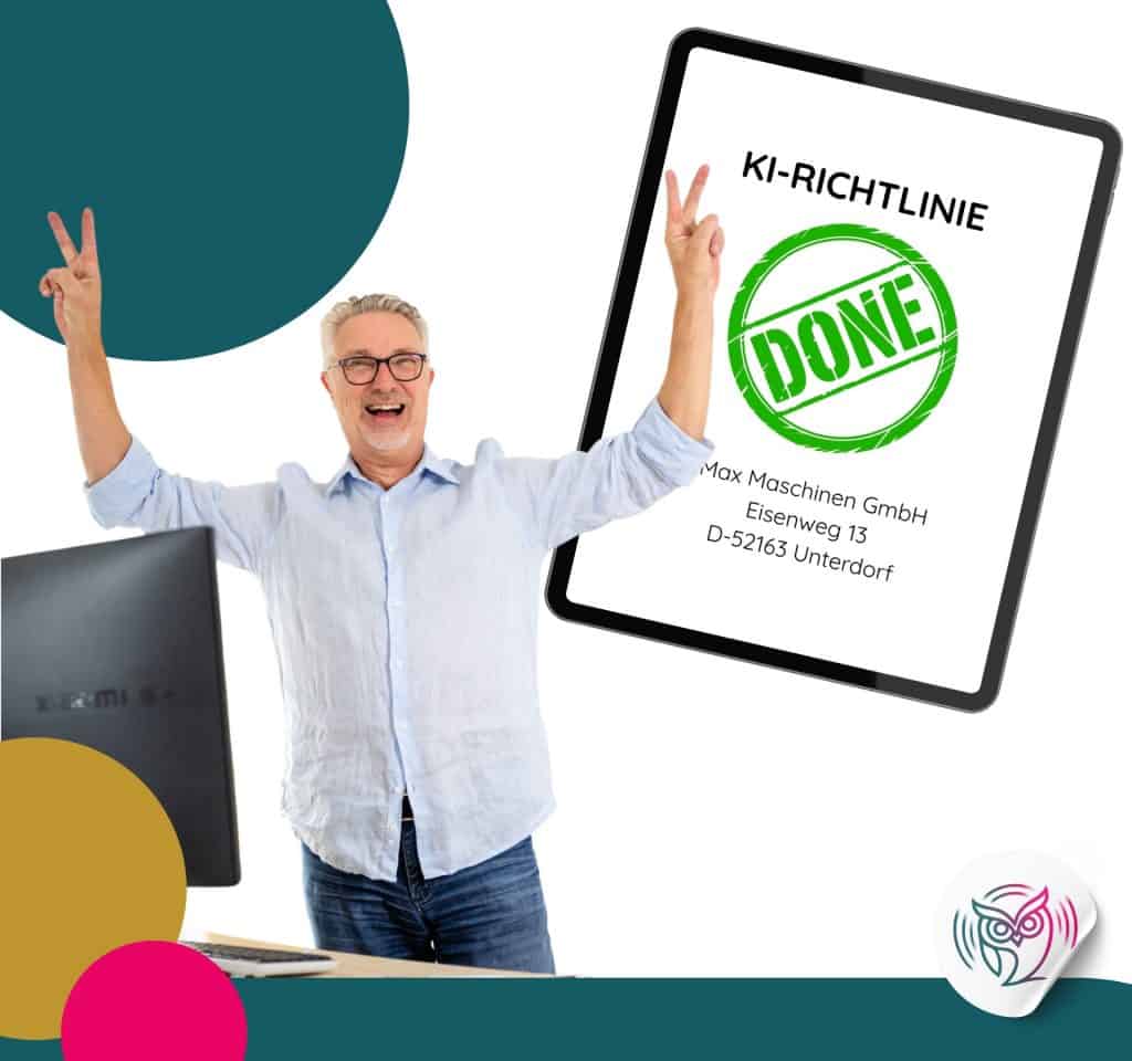 KI Compliance Workshop, KI Richtlinien erstellen, KI im Unternehmen kontrollieren